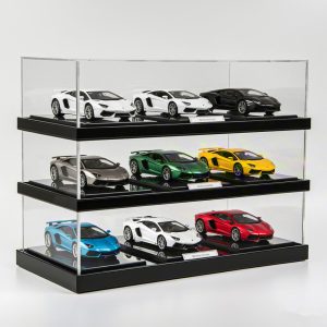 Premium 3-Tier Collector's Display Case PD-1828