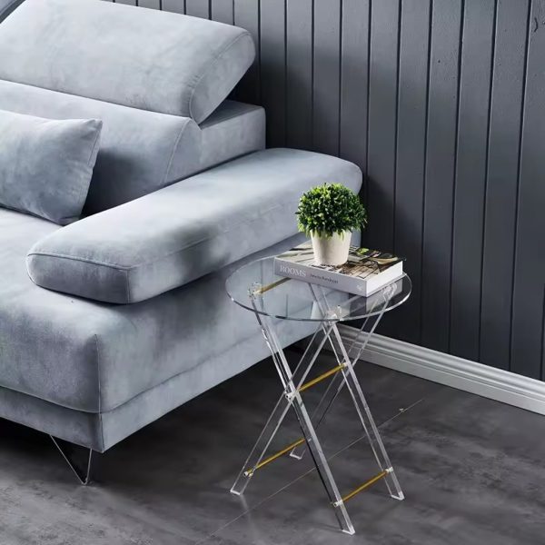 Modern Acrylic Folding Tables HF-1848 - Image 3