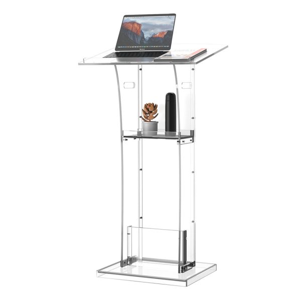 Professional Transparent Acrylic Lectern HL-4868